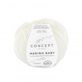 Merino baby Fb. 3 Wollweiß von Katia