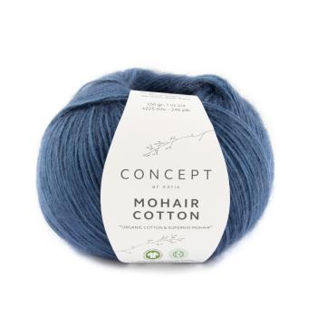 Katia Concept Mohair Cotton Fb. 83 Saphirblau