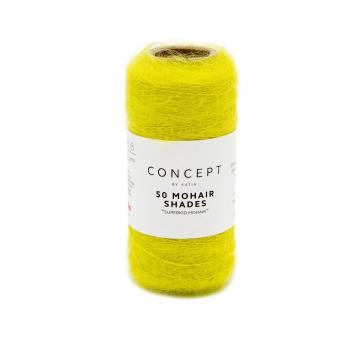 50 Mohair Shades Fb. 21 hellpistaziengrün von Katia