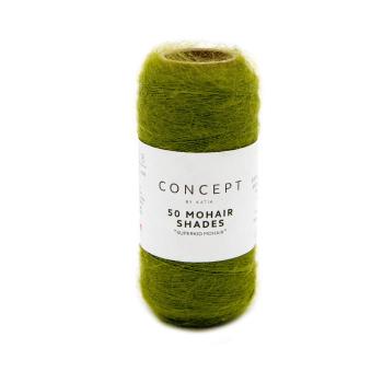 Katia Concept 50 Mohair Shades Fb. 22 Pistaziengrün
