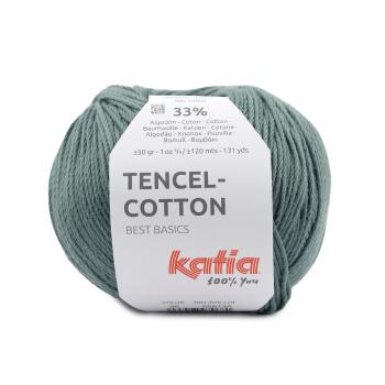 Tencel-Cotton Lyocellgarn Fb. 38 Altes Grün von Katia