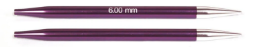 Zing Nadelspitzen 6,00 mm Normal von KnitPro