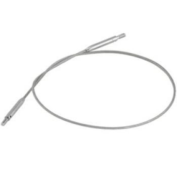 Lana Grossa / KnitPro Vario Nadelseil 100 cm Silber 360° drehbar