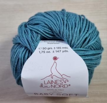 Baby Soft Fb. Grün-blau von Laines du Nord