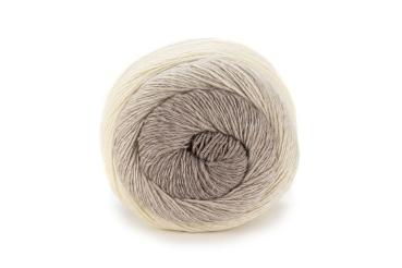 Poema Merinogarn Fb. 602 Beige-Verlauf von Laines du Nord