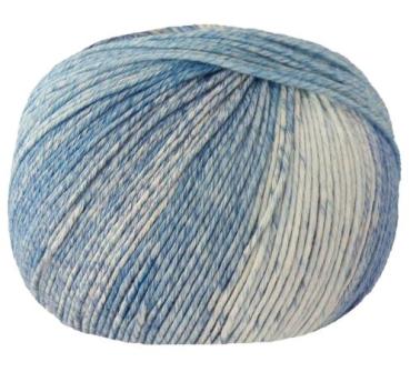 Lana Gatto Minorca Baumwolle-Bambus-Seealge-Garn Fb. 30732 Blau
