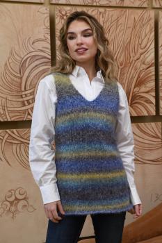 Starlight Fb. 31388 Flieder/grün/currygelb/blau von Lana Gatto