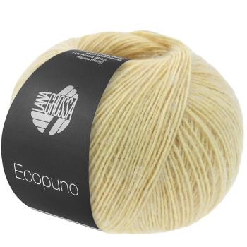 Ecopuno Garn Fb. 228 Pastelgelb