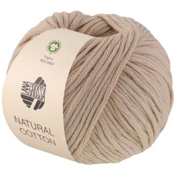 Natural Cotton Bio-Baumwollgarn in Millefili- Zwirnung Fb. 19 Beige von Lana Grossa