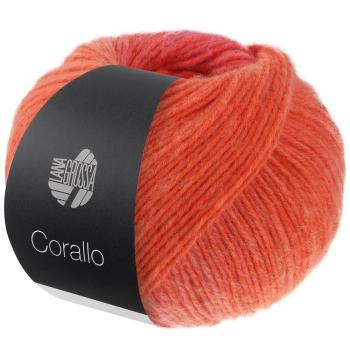 Corallo Verlaufsgarn Fb. 002 Himbeere/rot