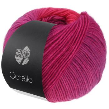 Corallo Verlaufsgarn Fb. 004 Fuchsia-rotviolett-pink