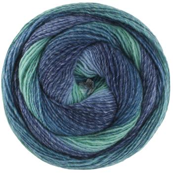 Gomitolo Versione Dochtgarn mit Farbverlauf Fb. 456 Blau-mint