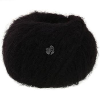 Mohair di Gio Fb. 016 Schwarz von Lana Grossa