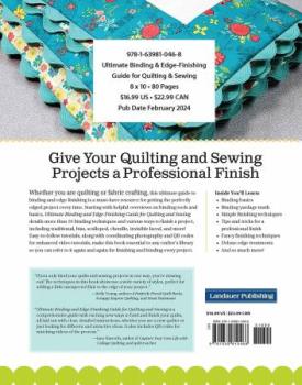 Buch (Englisch) Ultimate Binding and Edge-finishing Guide: 16 Techniken um Binding (Einfassung) herzustellen