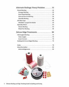 Buch (Englisch) Ultimate Binding and Edge-finishing Guide: 16 Techniken um Binding (Einfassung) herzustellen
