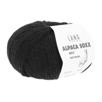 ALPACA SOXX 4-FACH/4-PLY Fb.4 Schwarz von Langyarns
