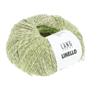 Leinenmischgarn Linello Fb. 216 Apfelgrün-Verlauf von Langyarns
