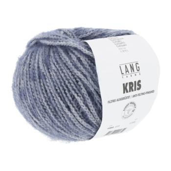 Langyarns Garn Kris Fb. 8 ciel blau melange