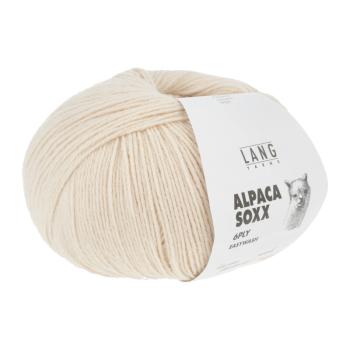Lang Alpaca Soxx 6-Fach Easywash Fb. 02 creme