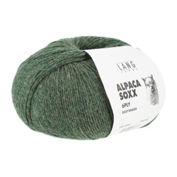ALPACA SOXX 6-FACH/6-PLY Fb.98 jägergrün von Langyarns
