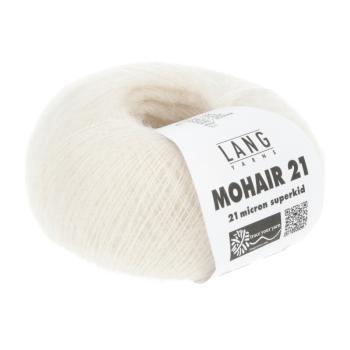 Lang Mohair 21 Fb.002 Offwhite