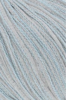 Duett Maschengarn 100% Baumwolle Fb. 23 silber-hellblau