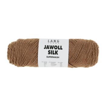 Langyarns Jawoll Silk Sockenwolle superwash Fb. 139 Camel braun