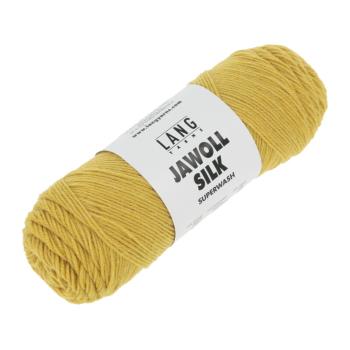 Langyarns Jawoll Silk Sockenwolle superwash Fb. 150 Gold gelb