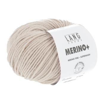 Lang Merino+ Fb. 96 hellbeige