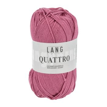 Quattro Baumwollgarn Fb. 165 Fuchsia von Langyarns