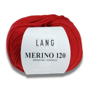 Lang Merino 120 Fb. 0160 rot