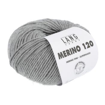 Lang Merino 120 Fb. 0324 grau meliert