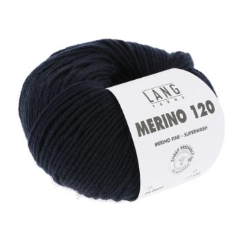 Lang Merino 120 Fb. 25 marineblau