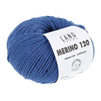 Langyarns Merino 120 Fb. 31 Blau