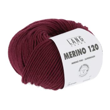 Lang Merino 120 Fb. 0163 rubinrot