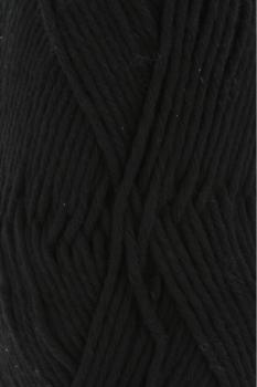 Baumwollgarn Handarbeits-Garn 12-Fach Fb. 4 Schwarz von Langyarns