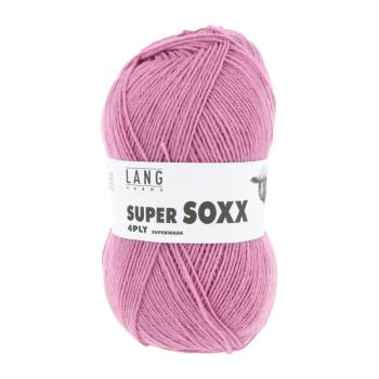 Super Soxx Sockengarn Superwash Uni Fb. 19 Dunkel Rosa