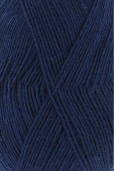 Super Soxx 6-fach Sockengarn Superwash Uni Fb. 25 Navy Blau