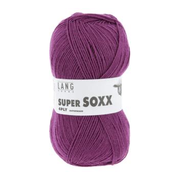 Super Soxx Sockengarn Superwash Uni Fb. 80 Pflaume