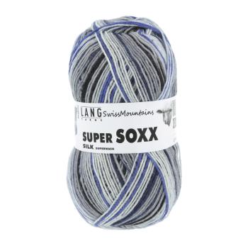 Lang Super Soxx SILK Sockenwolle 4-Fach superwash Fb. Jungfrau