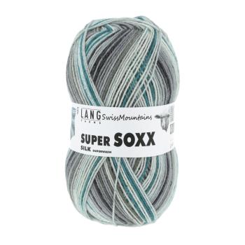 Lang Super Soxx SILK Sockenwolle 4-Fach superwash Fb. Titlis