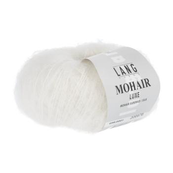 Lang Mohair Lux Mohair superkid mit Seide Fb. Weiß