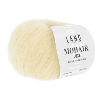Mohair Luxe Mohair-Seide-Garn Fb. 113 Hellgelb