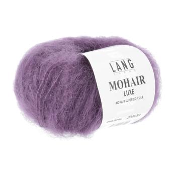 Mohair Luxe Mohair-Seide-Garn Fb. 346 Violett mittel