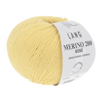 Lang Merino 200 bebe Fb. 313 Gelb