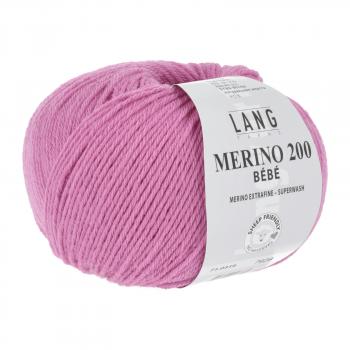 Lang Merino 200 bebe Fb.319 Pink