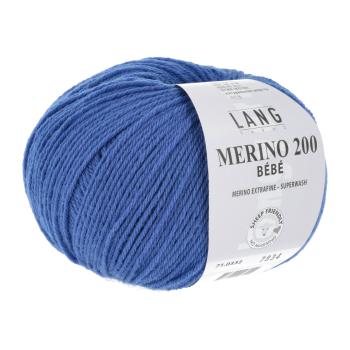 Lang Merino 200 bebe Fb. 332 königsblau