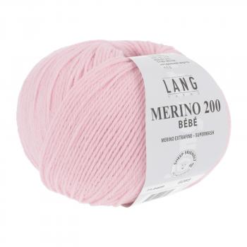 Merino 200 BEBE Fb. 0409 Rose von Langyarns