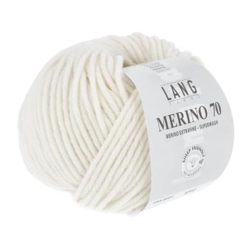 Lang Merino 70 Fb. 01 Weiß