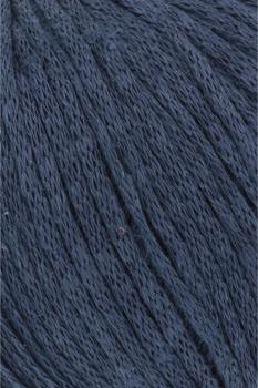 Bändchengarn Lino 100% Leinen Fb. 25 Dunkelblau von Langyarns